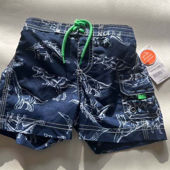 2 NWT Carter’s 18 Month swim trunks MSRP $24 - Picture 3 of 6